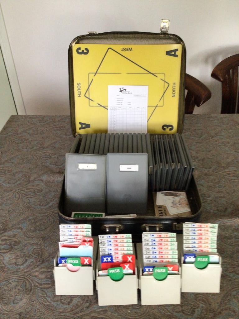 Bridge kaartspel, Hobby en Vrije tijd, Gezelschapsspellen | Kaartspellen, Ophalen of Verzenden, Gebruikt