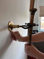 Antieke koperen Scheepsbarometer werkend en decoratief, Antiek en Kunst, Ophalen, Koper