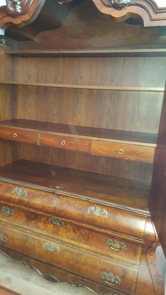 Wortelnoten kabinet, Huis en Inrichting, Ophalen, 25 tot 50 cm, Minder dan 150 cm, Minder dan 100 cm