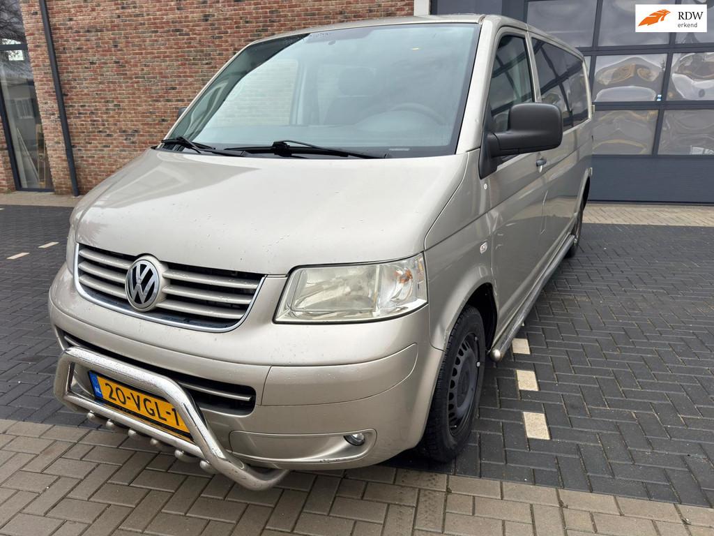 Volkswagen Transporter 2.5 TDI 340 4Motion Highline DC, Auto's, Bestelauto's, Gebruikt, Volkswagen, Bedrijf, Vierwielaandrijving