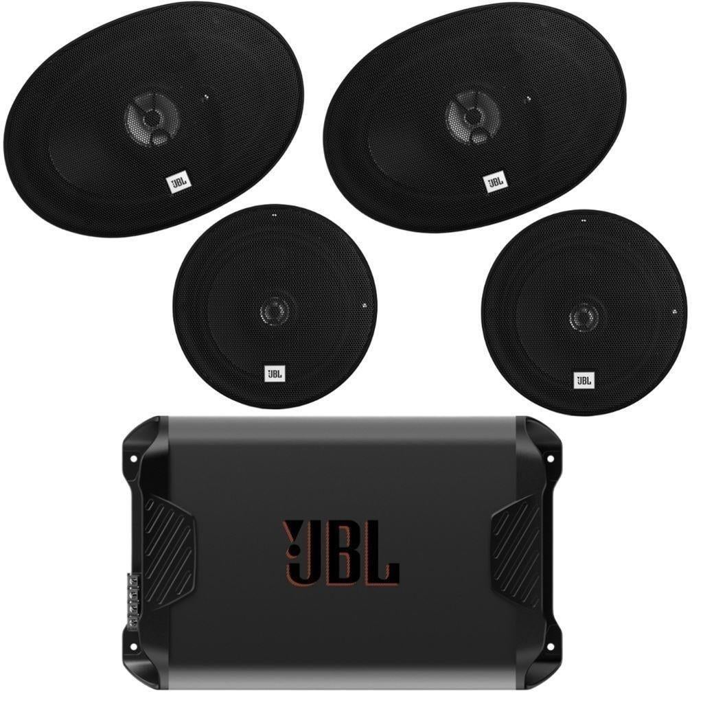 JBL audio set versterker en 16,5 cm en 6 x 9 speakers, Auto diversen, Autospeakers, ., Nieuw, Ophalen of Verzenden, .