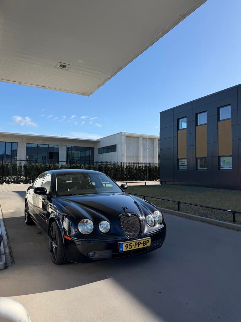 Jaguar S-Type 3.0 V6 Sport AUT 2004 Zwart, Auto's, Jaguar, Automaat, 238 pk, Achterwielaandrijving, Zwart