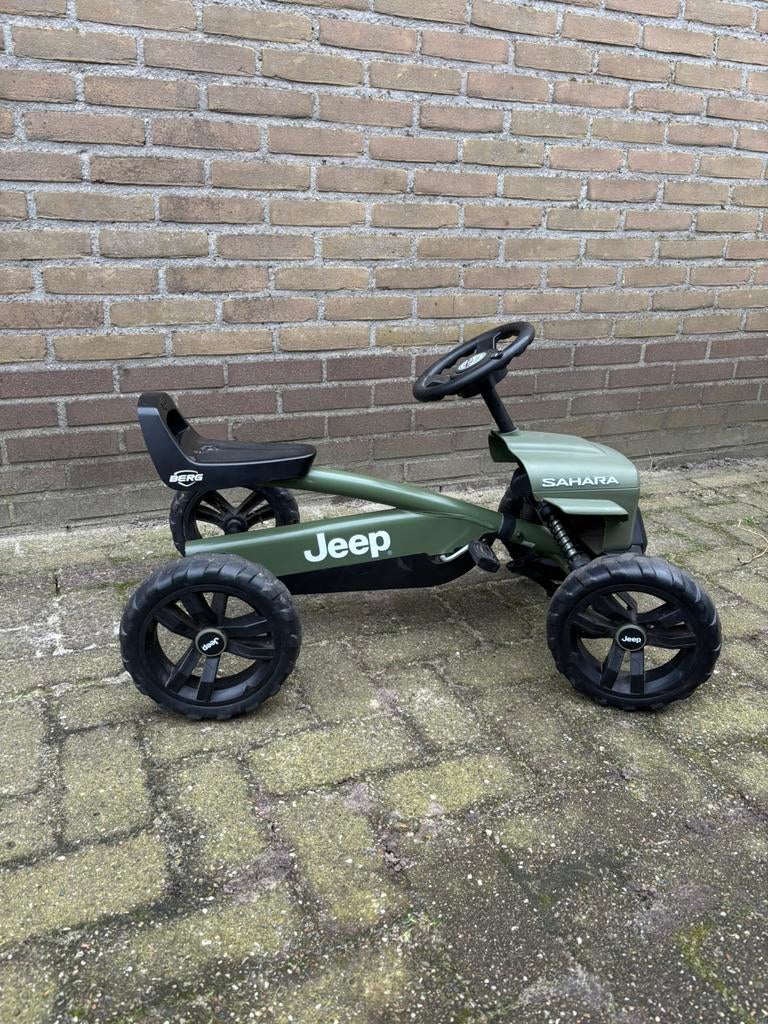 Berg skelter Jeep Sahara(z.g.a.n), Kinderen en Baby's, Speelgoed | Buiten | Skelters, Ophalen, Zo goed als nieuw, Berg