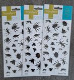 3 velletjes New old stock Jansen+Co insecten Stickers, Ophalen of Verzenden, Nieuw, Overige thema's, Overige typen
