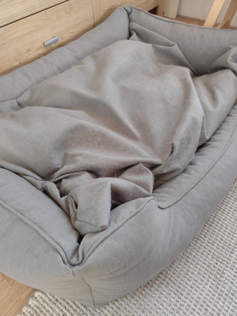 Hondenmand Milano Stone 80x120 cm, Ophalen, Zo goed als nieuw, Stof