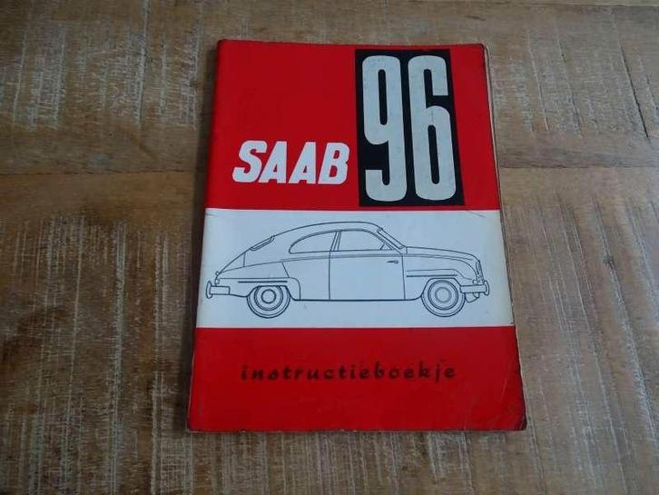 Saab 96 - 93B Handleiding - Instructieboekje - NL - Zeldzaam, Auto diversen, Handleidingen en Instructieboekjes, Verzenden