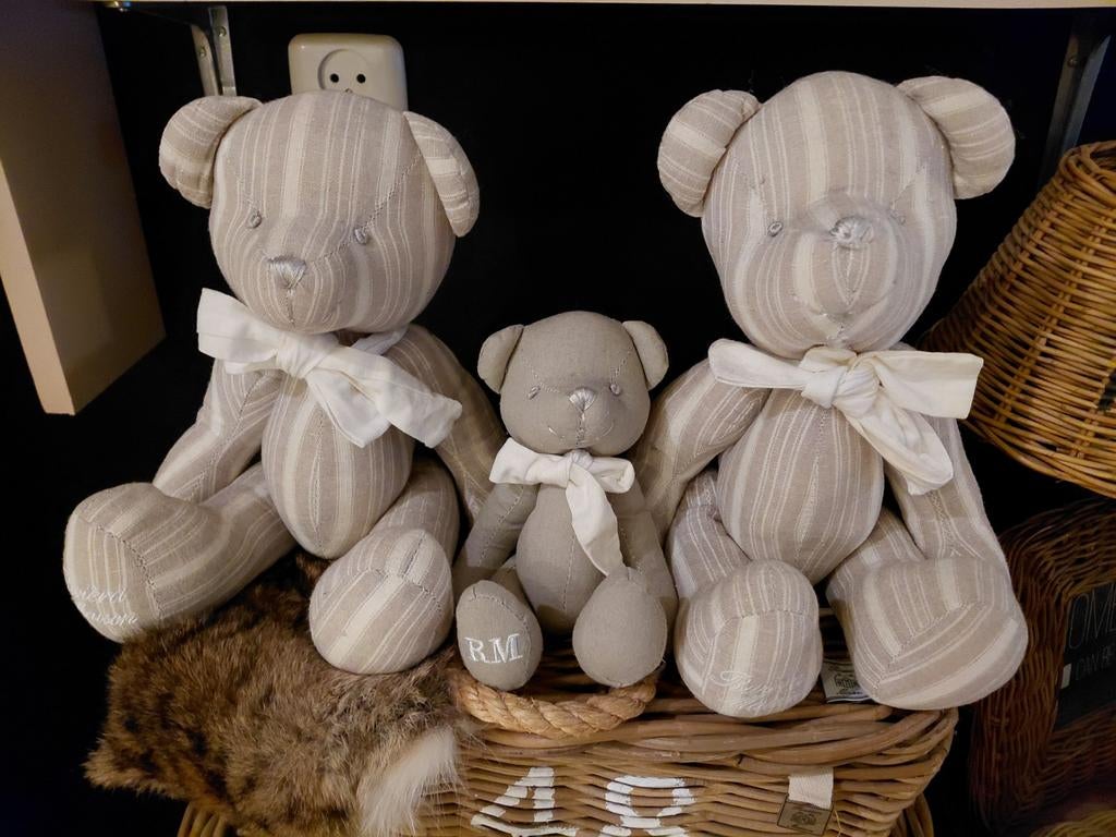 Riviera maison beertjes beer beren oude collectie, Verzamelen, Ophalen of Verzenden, Zo goed als nieuw, Stoffen beer, Overige merken