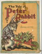 Set van 3 Engelse Peter Rabbit boekjes - 1920-1942, Ophalen of Verzenden, Gelezen