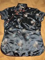 Manon Chinees blouse maat 38, Maat 38/40 (M), Zwart, Manon, Ophalen of Verzenden