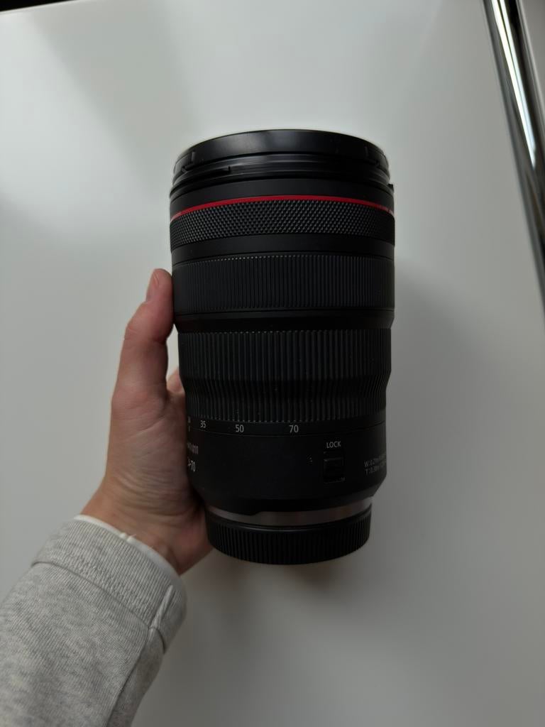 Canon RF 24-70mm f/2.8 USM lens, Ophalen of Verzenden, Zo goed als nieuw, Standaardlens