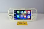 Fiat 500 Android CarPlay Android Auto 2007-2015 Beige, Auto diversen, Autoradio's, Marconistraat 68P, Zo goed als nieuw, Info@cartop-automotive.nl