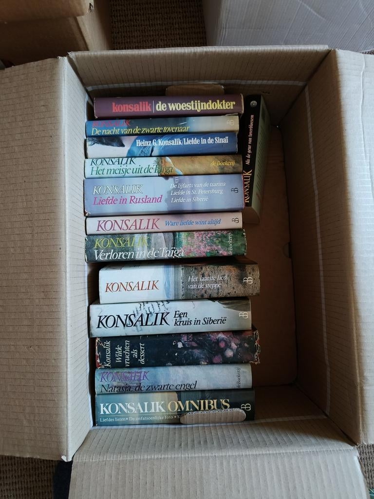 13 boeken van Konsalik- Gelezen staat, Ophalen of Verzenden, Gelezen, Konsalik