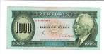 Hongarije, 1.000 forint 1983, Postzegels en Munten, Verzenden, Hongarije