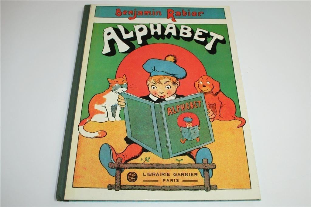Alphabet van Benjamin Rabier — Klassiek Dieren-Prentenboek, Ophalen of Verzenden, Gelezen