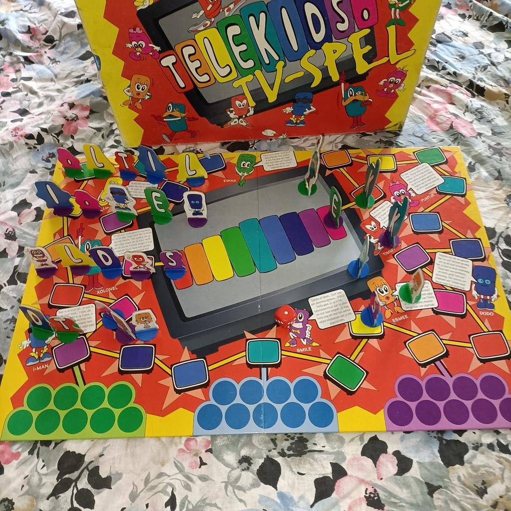 Telekids TV spel bordspel ! Carlo en Irene, Ophalen of Verzenden
