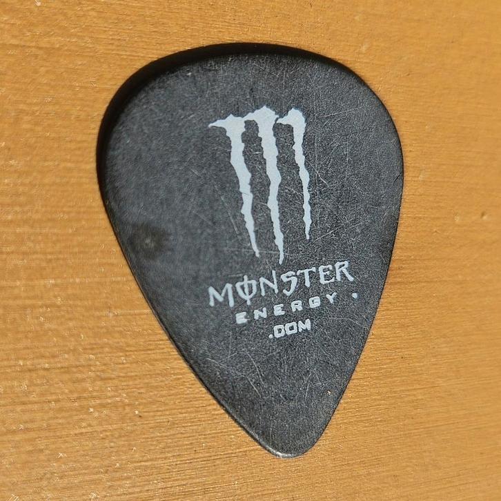 Gitaar plectrum Monster Energy GNR Tortex, Muziek en Instrumenten, Instrumenten | Toebehoren, Nieuw, Elektrische gitaar, Ophalen of Verzenden