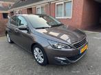 Peugeot 308 1.6 benzine, Auto's, Zwart, Beige, Leder, Handgeschakeld