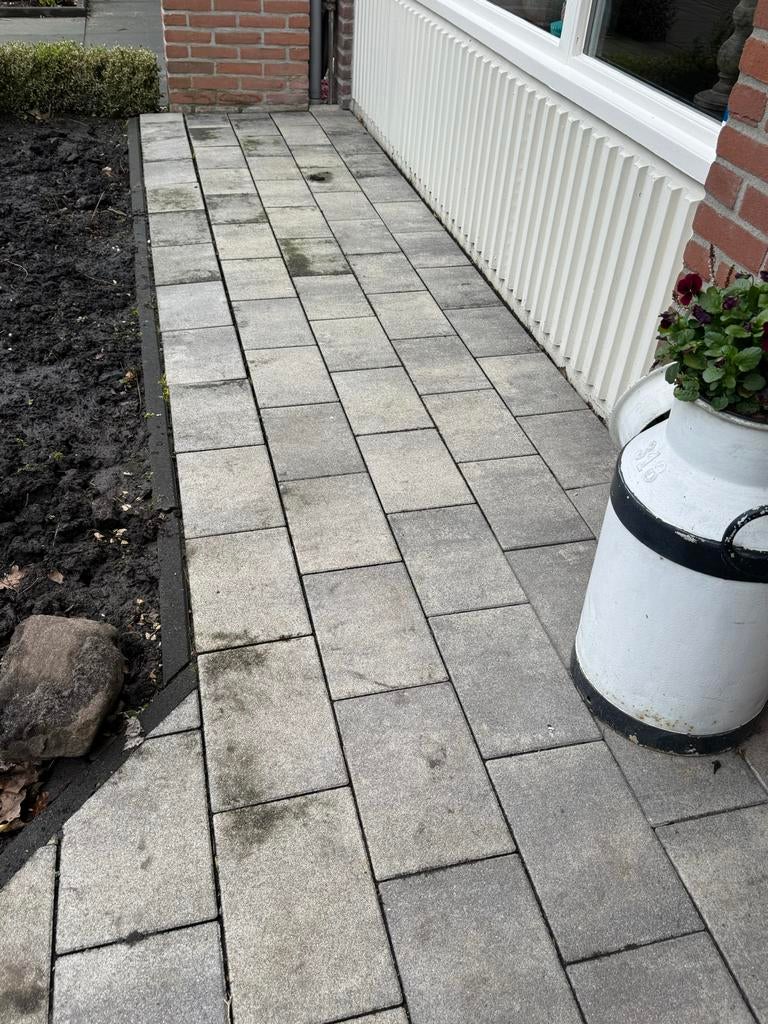 Tuintegels 20x30, Tuin en Terras, Tegels en Klinkers, Ophalen, Beton, Terrastegels