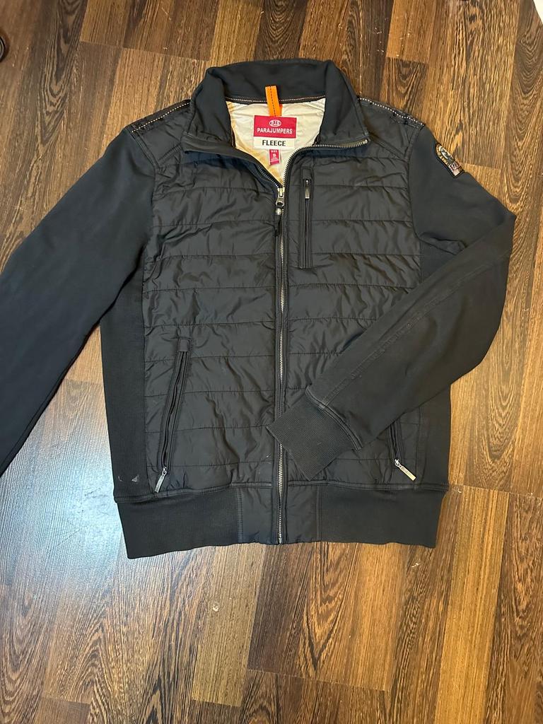Originele Parajumpers fleece jas zwart maat S, Ophalen of Verzenden, Gedragen, Maat 46 (S) of kleiner, Zwart