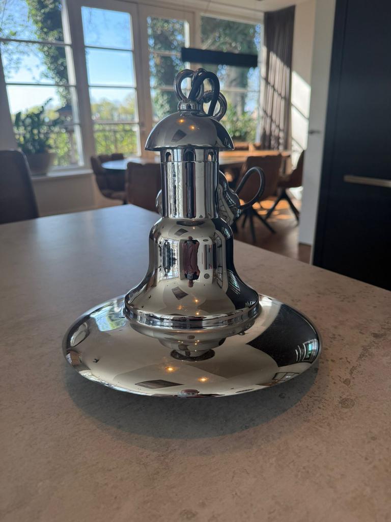 Schipperslamp in uitmuntende staat, Ophalen of Verzenden, Zo goed als nieuw, Metaal, Minder dan 50 cm