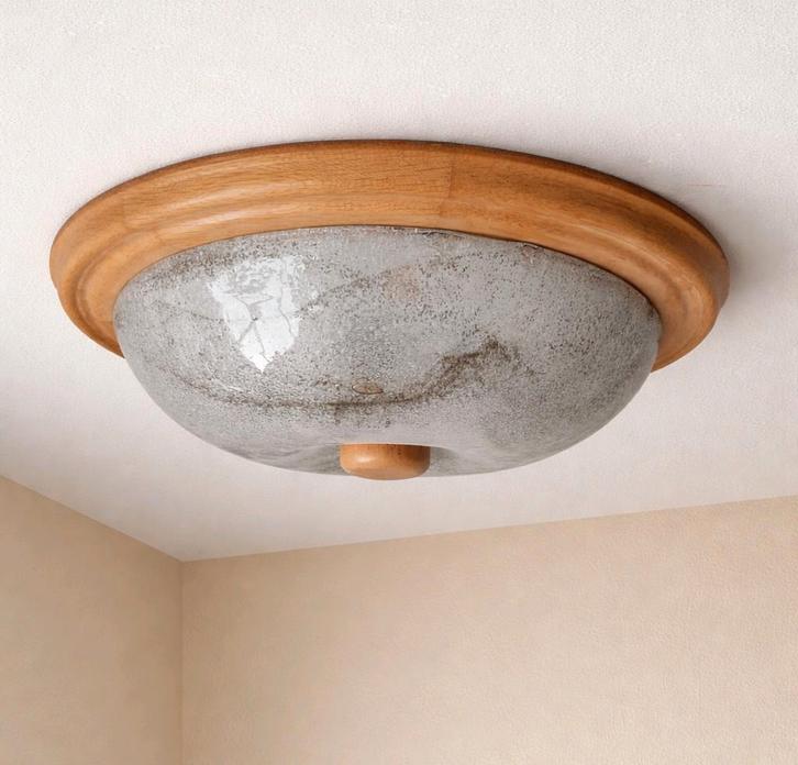 Vintage plafondlamp | Kaiser Leuchten plafondlamp jaren 50, Huis en Inrichting, Lampen | Plafondlampen, Ophalen of Verzenden