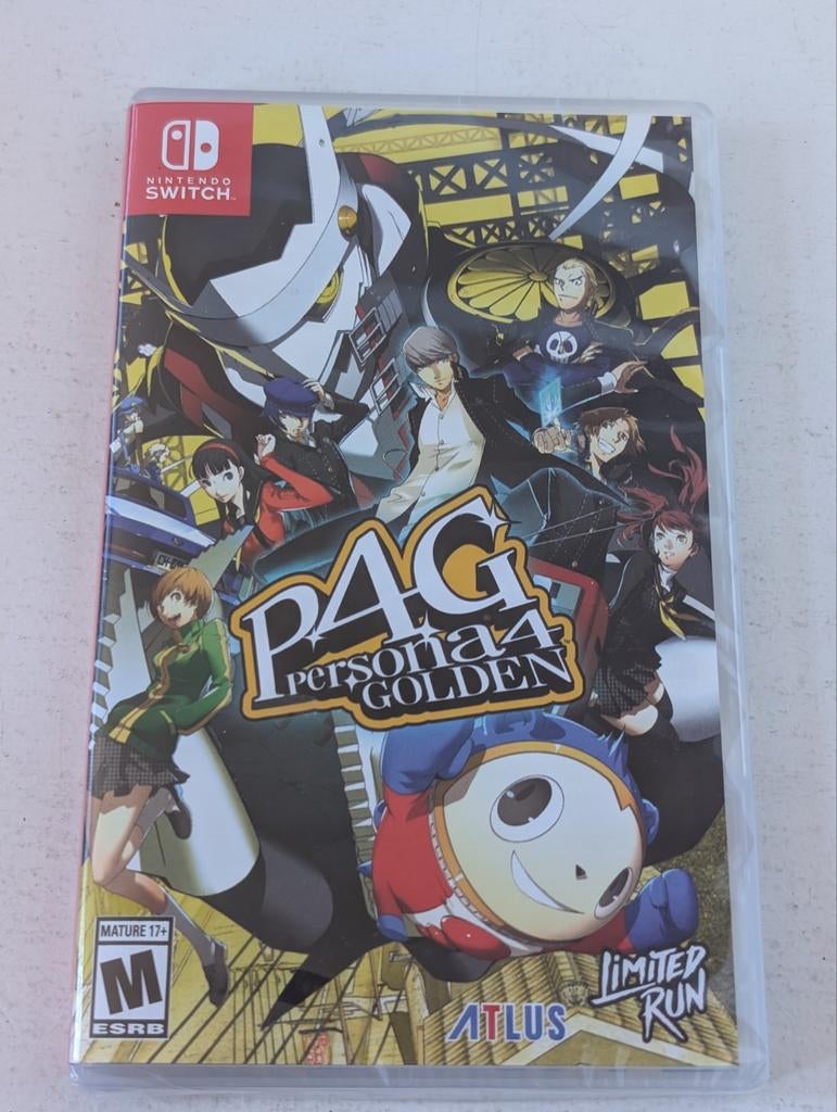 Persona 4 Golden Nintendo Switch Limited Run Games Sealed, Spelcomputers en Games, Games | Nintendo Switch, 1 speler, Nieuw, Eén computer