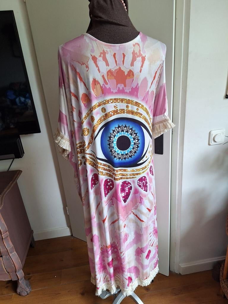 Vest one size m l xl xxl rose kreukvrij stretch, Ophalen of Verzenden, Zo goed als nieuw, Maat 46/48 (XL) of groter, Roze