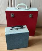 2 vintage singles en lp koffers, Cd's en Dvd's, Vinyl Singles, Ophalen of Verzenden, Gebruikt, Overige formaten