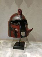 Zeer aparte Mandalorian helm Starwars!, Ophalen of Verzenden, Zo goed als nieuw, Film, Gebruiksvoorwerp