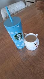 Starbucks beker met rietje en ijsbeer mok, Ophalen, Zo goed als nieuw