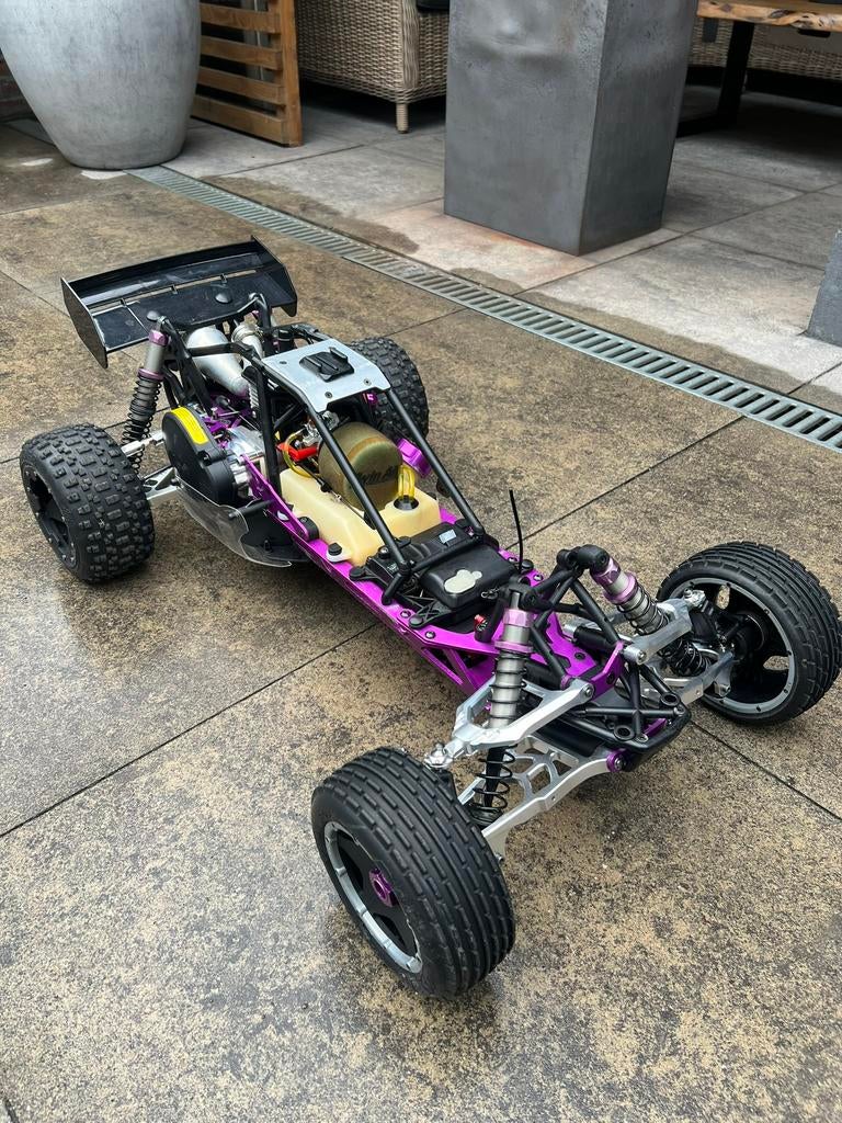 Hpi baja 5b, Benzine, Auto offroad, Ophalen of Verzenden, Zo goed als nieuw