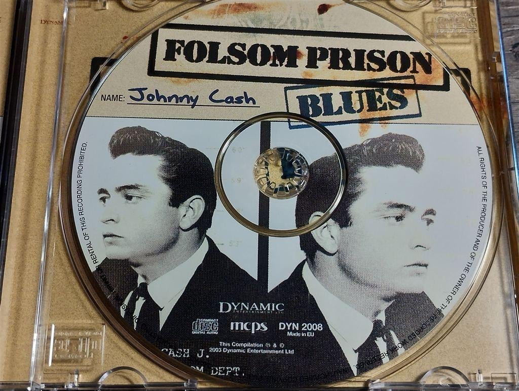 Johnny Cash ‎– Folsom Prison Blues, Ophalen of Verzenden, Zo goed als nieuw