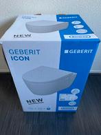 Geberit Icon Rimfree wandcloset met softclose nieuw in doos!, Ophalen, Nieuw, Steen, Toilet