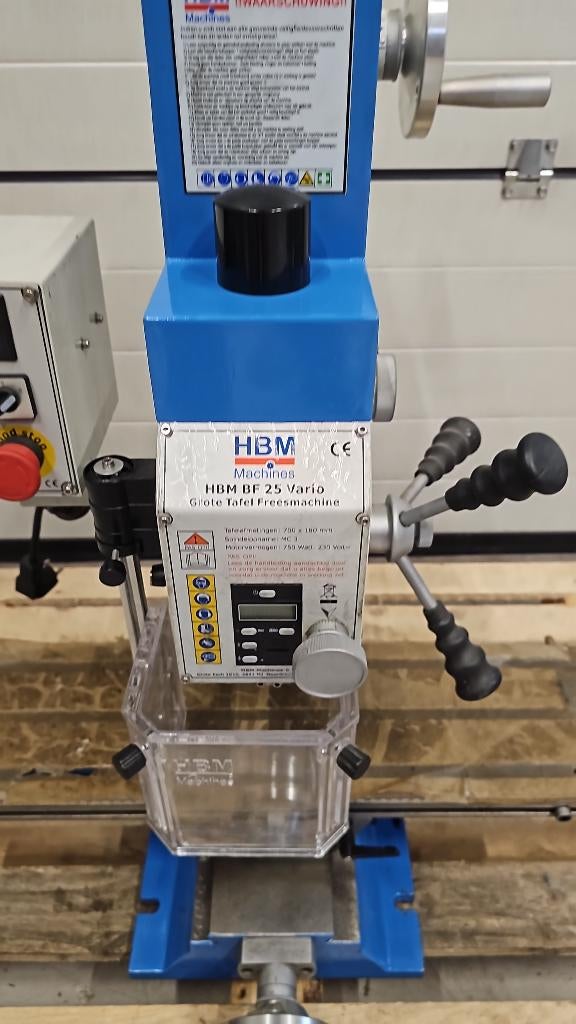 HBM BF 25 Vario Freesmachine  - 750 Watt, Grote tafel, Ophalen of Verzenden, Zo goed als nieuw, Elektrisch, Overige soorten