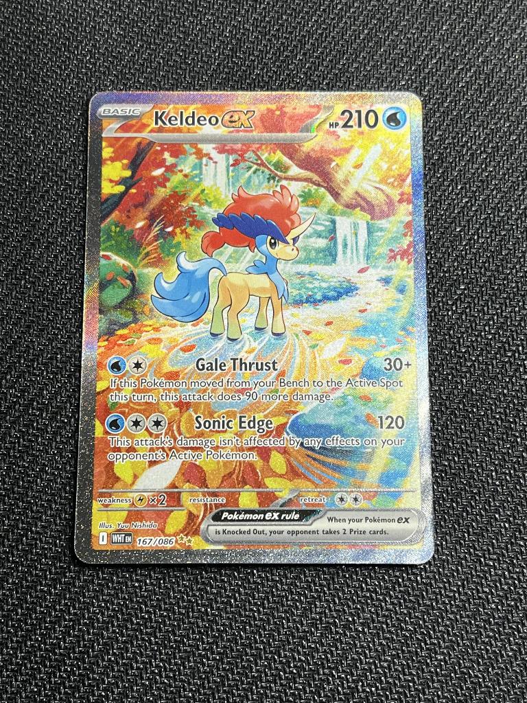 Keldeo ex (WHT 167), Ophalen of Verzenden, Nieuw, Losse kaart, Foil