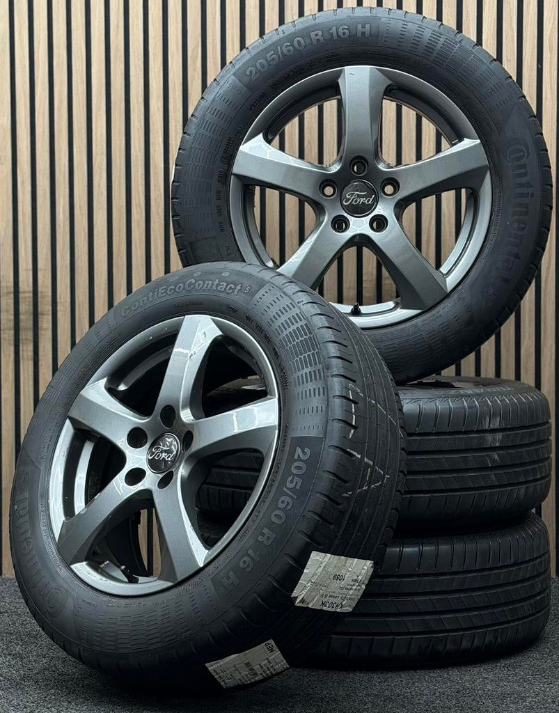 16 inch Ford Transit Tourneo Connect 5x108 ET50 205/60/16, Auto-onderdelen, Banden en Velgen, Ophalen, 16 inch, ., Banden en Velgen