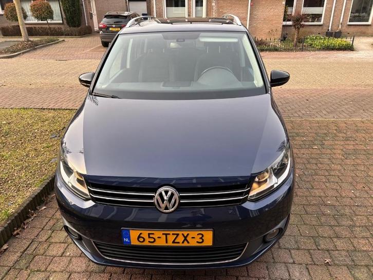 Volkswagen Touran 1.2 TSI 77KW BMT 7P 2012 Blauw, Auto's, Volkswagen, Particulier, Touran, ABS, Airbags, Airconditioning, Alarm