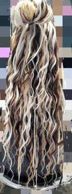 Full head dreadset ( verlenging) 60 stuks double ended 60cm, Ophalen of Verzenden, Zo goed als nieuw, Pruik of Haarverlenging