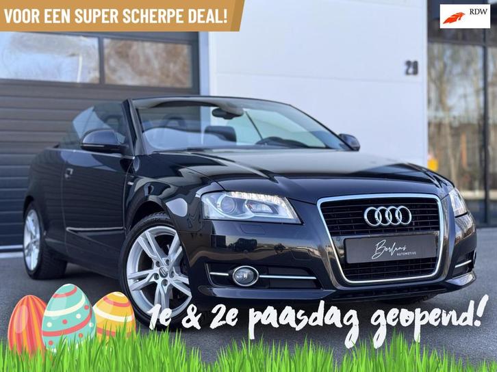 Audi A3 Cabriolet 1.8 TFSI S-line Motorrevisie gehad|Carplay, Auto's, Audi, Bedrijf, Te koop, A3, ABS, Airbags, Airconditioning