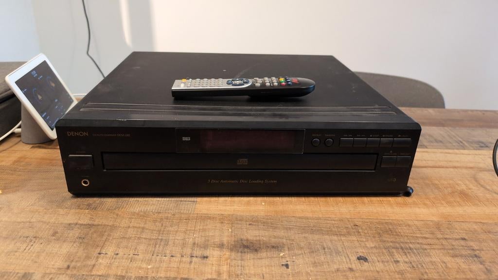 Denon DCM-280 5-CD Wisselaar, Audio, Tv en Foto, Cd-spelers, Ophalen of Verzenden