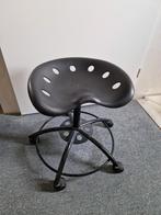 Ikea traktor kruk - zwart, Ophalen, Zo goed als nieuw, Zwart