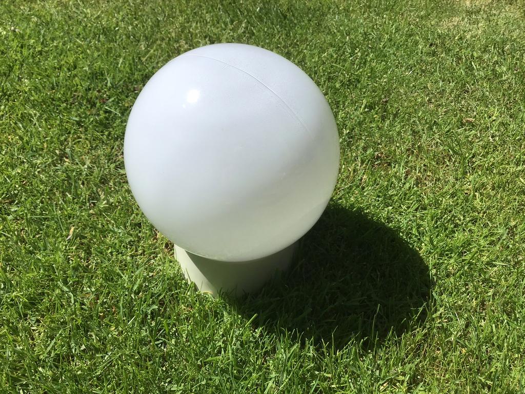 Plafondlamp bol wit, Ophalen of Verzenden, Zo goed als nieuw