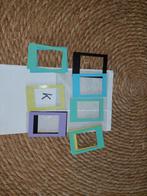Kleurrijke Polaroid Fotolijstjes met Magneet - Set van 6, Ophalen of Verzenden