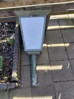 Buitenlamp, Ophalen, Gebruikt, Staal, Staande lamp