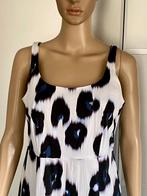 J396 Expresso maat 38=M jurk jurkje wit/blauw/zwart, Maat 38/40 (M), Expresso, Wit, Ophalen of Verzenden