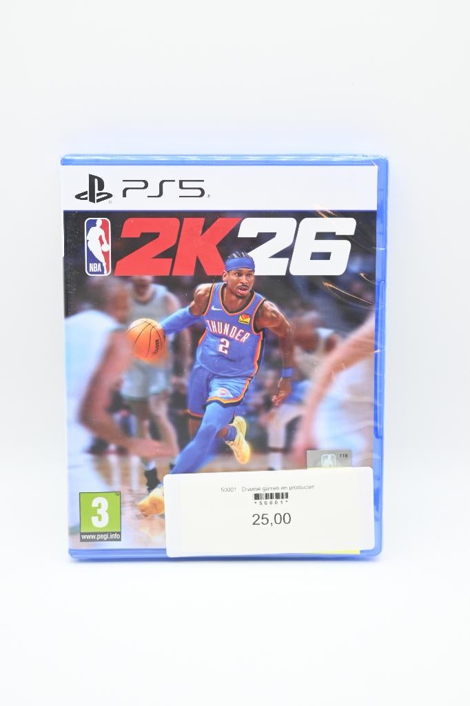 Playstation 5 Basketbal 2K26, Spelcomputers en Games, Games | Sony PlayStation 5, Zo goed als nieuw, Ophalen of Verzenden