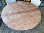 Eetkamertafel rond 130 cm., Tuin en Terras, Tuintafels, Ophalen, Rond