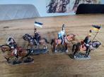 Delprado tinnen figuren napoleonistische tijd, Verzamelen, Ophalen of Verzenden, Zo goed als nieuw, Paard, Beeldje of Figuurtje