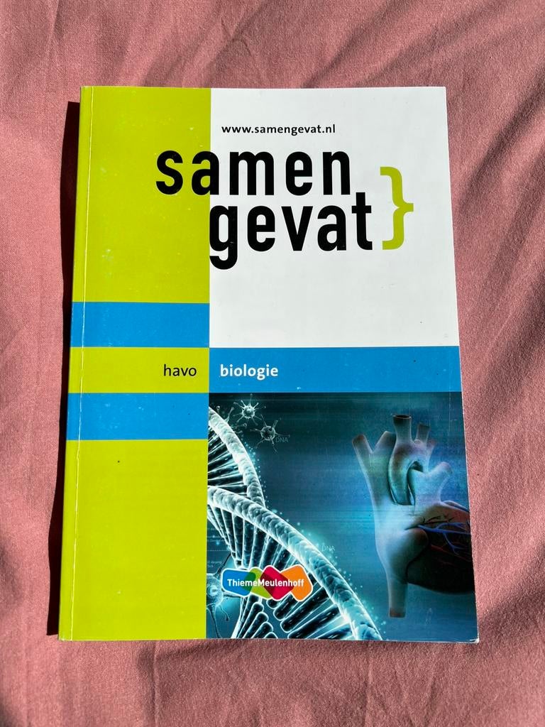 Samengevat havo biologie, Boeken, Ophalen of Verzenden, Zo goed als nieuw, HAVO, Biologie