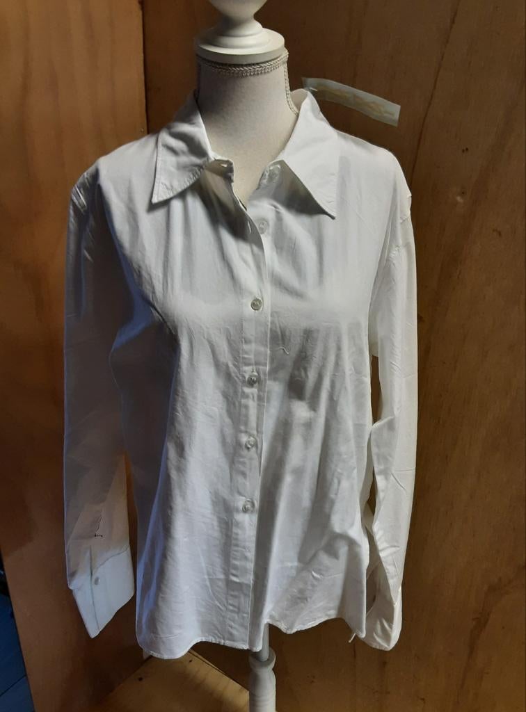 Dan Dani dames blouse wit maat 36, 38, 40, 42 en 44 NIEUW, Kleding | Dames, Wit, Maat 42/44 (L), Nieuw, Ophalen of Verzenden